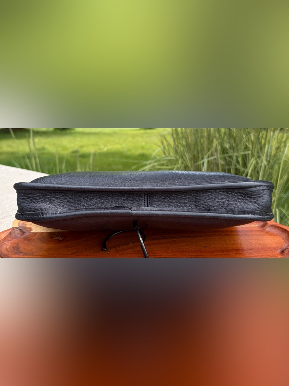 Vintage COACH Navy Bonnie Cashin Zippered Clutch EUC - Picture 13 of 17